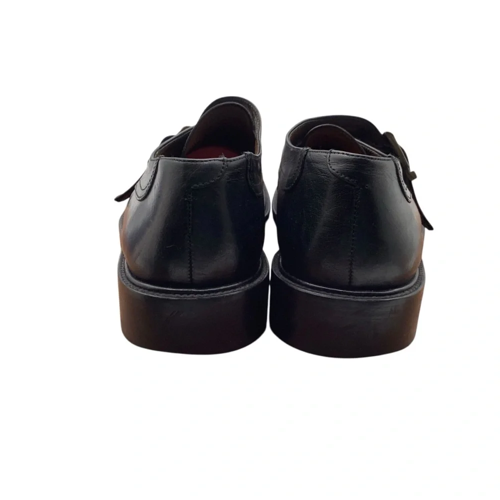 Antonelli Classic‎ Black Leather Men's Loafers size 43